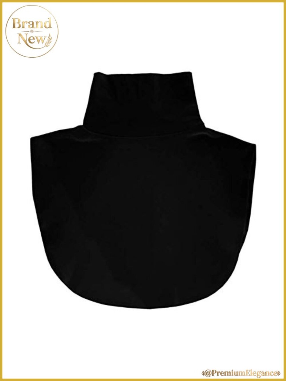 Women's Cotton Turtleneck Dickey Collar Layer